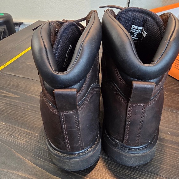 Timberland Pro Pit Boss 6 Inch‎ Steel-Toe Work Boot Brown Sz 11 main image 4
